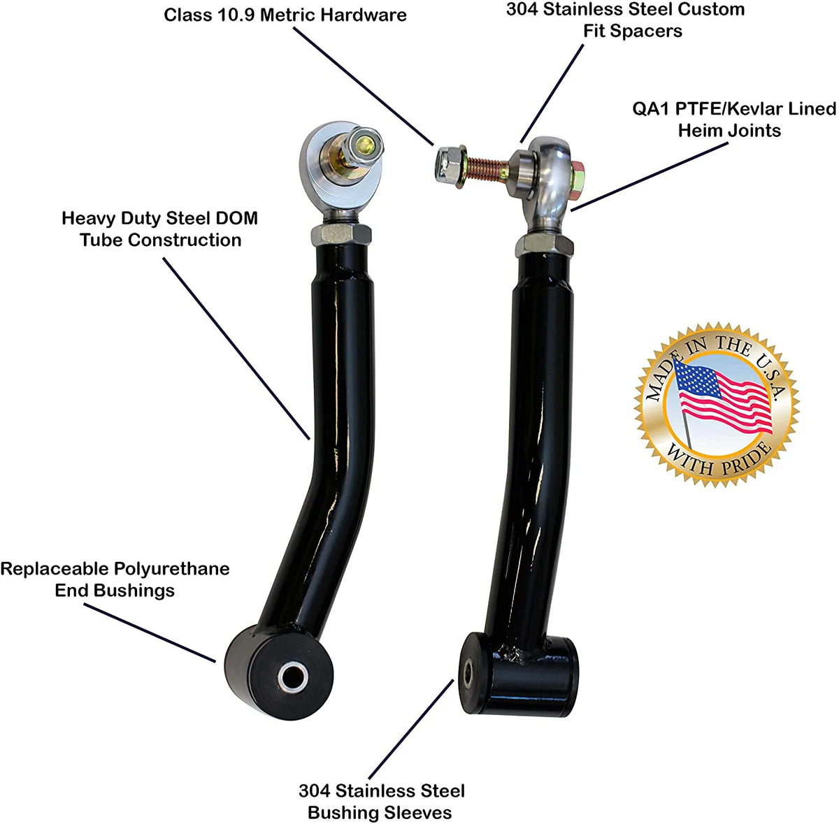 SPC Performance 06-08 BMW 1/2/3 Series Rear Adjustable Camber Arm Single main image 1